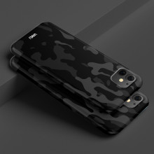 Vaku ® Apple iPhone 11 Black Camouflage Designer Print Back cover