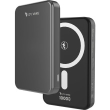 Vaku ® Magforge MagPro 10000mAh Magnetic Wireless Power Bank 15w Magsafe & 22.5w PD Type C Fast Charging For iPhone 16/15/14/13 Series iWatch & Airpods