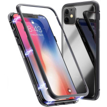 Vaku ® For Apple iPhone 11 Electronic Auto-Fit Magnetic Wireless Edition Aluminium Ultra-Thin CLUB Series Back Cover