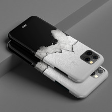 Vaku ® Apple iPhone 11 Pro Crack Stone Designer Print Back Cover