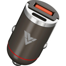 DR VAKU® ESSENVOLT 65W Car Charger Fast Charging Dual Port Type C PD PPS 65W + 18W QC 3.0 USB Compatible with all IOS and Android Devices