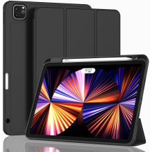 Vaku ® STALLION iPad Pro 11-inch Pencil Stand Tri-Fold case compatible with (2020/2021) 2nd/3rd/iPad Air 10.9" Generation