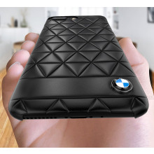 BMW ® Apple iPhone 8 Plus Official Superstar zDRIVE Leather Case Limited Edition Back Cover