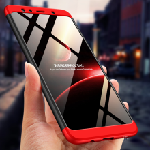 FCK ® Samsung Galaxy A7 (2018) 3-in-1 360 Series PC Case Dual-Colour Finish Ultra-thin Slim Front Case + Back Cover