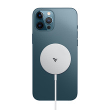 VAKU ®  Mag-Safe  Magnetic 15W Wireless Charger, USB-C, Fast Charging 15W Max Compatible with iPhone 12/12 Mini/12 Pro/12 Pro Max
