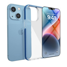 Vaku Luxos ® 2In1 Combo Apple iPhone 14 Plus Guard Series Shockproof TPU Case Back Cover with 3D Tempered Glass