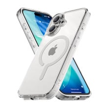 Vaku Luxos ® Apple iPhone 17 Glassy MagPro Clear TPU Shockproof Scratch Resistant Military-Grade Protection Back Cover