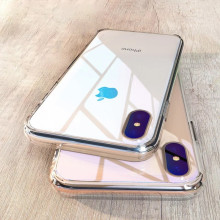 Vaku ® Apple iPhone X / XS Bayer Series with Anti yellow + Anti explosion TPE Case Back Cover