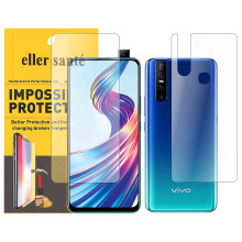 Eller Sante ® Vivo V15 Impossible Hammer Flexible Film Screen Protector (Front+Back)
