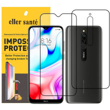 Eller Sante ® Redmi 8 Impossible Hammer Flexible Film Screen Protector (Front+Back)