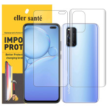 Eller Sante ® Vivo V19 Impossible Hammer Flexible Film Screen Protector (Front+Back)