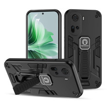 Vaku ® Oppo Reno11 5G Valor Military Grade Armor Case with Built-in Kickstand Shockproof Back Cover