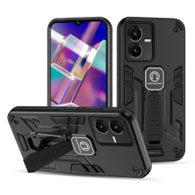 Vaku ® Vivo Y22 Valor Military Grade Armor Case with Built-in Kickstand Shockproof Back Cover