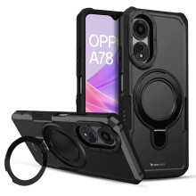 Vaku ® Oppo A78 5G Astor Military Grade Armor Protective Case with Ring Bracket Kickstand Back cover