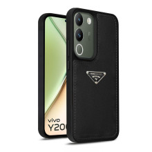 Vaku Luxos ® Vivo Y200 5G Nyxen Premium Leather Stitched Soft Shockproof Protective Back Cover