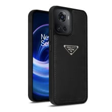 Vaku Luxos ® OnePlus 10R Nyxen Premium Leather Stitched Soft Shockproof Protective Back Cover