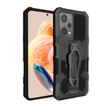 Vaku ® Vanguard Military Grade Armor Case with Metal Belt Clip Kickstand Back Cover