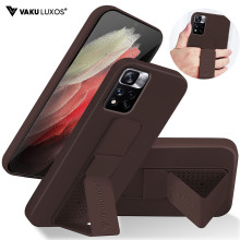 Vaku ® Xiaomi Redmi Note 11 Pro Harbor Grip Multi-Functional Magnetic Vertical & Horizontal Stand Case TPU Back Cover