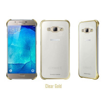 Vaku ® Samsung Galaxy J7 (2015) High Quality Fashion Looking Metal Electroplating Protective PC Back Cover