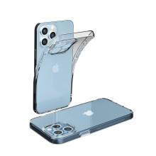 Vaku Luxos ® Apple iPhone 13 / 13 Mini / 13 Pro / 13 Pro Max Celero Soft Lens Protection Transparent TPU Back Cover [ Only Back Cover ]