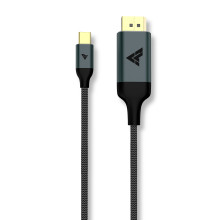Vaku ® USB-C to Display Port 1.8M Cable - Black