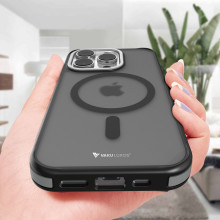 Vaku Luxos ® Apple iPhone 15 Pro Max Elemento MagPro Drop Protection Shockproof Guard Corner Frosted Certified Mag-Safe Back Cover