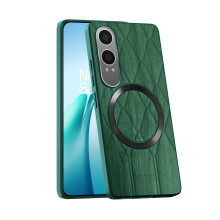 Vaku ® OnePlus Nord CE4 Lite 5G Diamond Plume Pattern Magnetic Magsafe Matte Soft-Touch Texture Back Cover