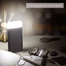 Rock ® 2in1 Ultra-Light with Soft Bright LED Light 8,000 mAh Dual-USB 8,000 mAh Power Bank