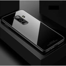 Vaku ® XIAOMI Redmi 6 Pro Club Series Ultra-Shine Luxurious Tempered Finish Silicone Frame Thin Back Cover