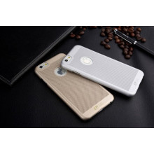 ioop ® Apple iPhone 6 Plus / 6S Plus Perforated Series Logo Display PC Heat Dissipation Hollow Back Cover