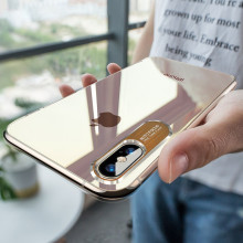 Vaku ® Apple iPhone XR Metal Camera Ultra-Clear Transparent View with Anodized Aluminium Finish Back Cover