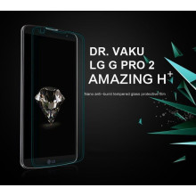 Dr. Vaku ® LG G Pro 2 Ultra-thin 0.2mm 2.5D Curved Edge Tempered Glass Screen Protector Transparent