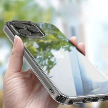 Vaku Luxos ® Apple iPhone 14 / 14 Plus / 14 Pro / 14 Pro Max Pureview Series Clear TPU Shockproof Scratch Resistant Slim Protective Case Back Cover [ Only Back Cover ]
