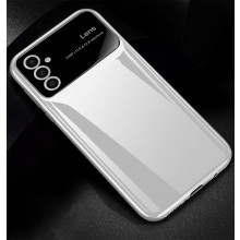 Vaku ® Samsung Galaxy S23 FE Polarized Large Window Glass Camera Protector Dual Layer Shockproof Back Cover