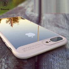 Vaku ® Apple iPhone 8 Kowloon Series Top Quality Soft Silicone 4 Frames + Ultra-thin Transparent Cover