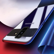 Vaku ® Samsung Galaxy A6 Plus Kowloon Series Top Quality Soft Silicone 4 Frames + Ultra-Thin Transparent Back Cover