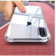 Vaku ® Apple iPhone 7 Gorilla Glass Unbreakable PureView Series Anti-Drop 4-Corner 360° Protection Full Transparent TPE Back Cover