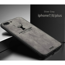 Vaku ® Apple iPhone 8 Plus Succido Series Hand-Stitched Cotton Textile Ultra Soft-Feel Shock-proof Water-proof Back Cover