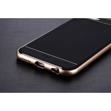 i-Paky ® Apple iPhone 6 / 6S Mat Series Ultra-thin Hybrid Silicon Grip Shockproof Protective Shell Back Cover