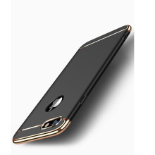 VAKU ® Apple iPhone 7 Ling Series Ultra-thin Metal Electroplating Splicing PC Back Cover