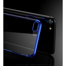 Vaku ® Apple iPhone SE 2020 CAUSEWAY Series Top Quality Soft Silicone 4 Frames + Ultra-thin Transparent Cover