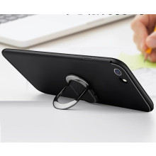 DUZHI ® Apple iPhone 6 / 6S Lengium Series Ultra-thin Metal Electroplating Splicing With Metal Holder + Stand PC Back Cover