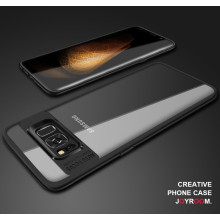 Vaku ® Samsung J7 Max Kowloon Series Top Quality Soft Silicone  4 Frames plus ultra-thin case transparent cover