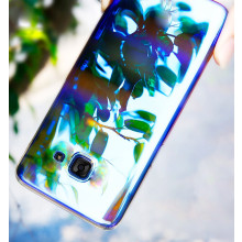 Vaku ® Samsung Galaxy J7 Prime / J7 Prime 2 Infinity Series with UV Colour Shine Transparent Full Display PC Back Cover