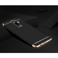 Vaku ® Samsung Galaxy A6 Plus Ling Series Ultra-thin Metal Electroplating Splicing PC Back Cover