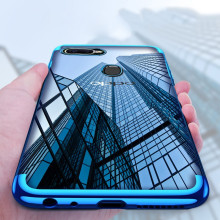 Vaku ® OPPO F9 / F9 Pro CAUSEWAY Series Top Quality Soft Silicone 4 Frames + Ultra-thin Transparent Cover