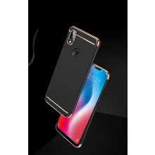 Vaku ® Vivo V9 Ling Series Ultra-thin Metal Electroplating Splicing PC Back Cover