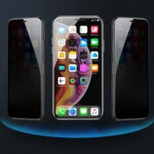 Dr. Vaku ® For iPhone XR Anti-Peeping Light Reflecting Privacy Full Screen Tempered Glass