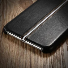 VAKU ® Apple iPhone 8 LEXZA 3rd Series Stitch Leather Shell Back Cover