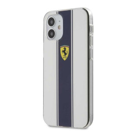 Scuderia Ferrari ® Apple iPhone 12 Mini Navy ON STRIPE Case Back Cover